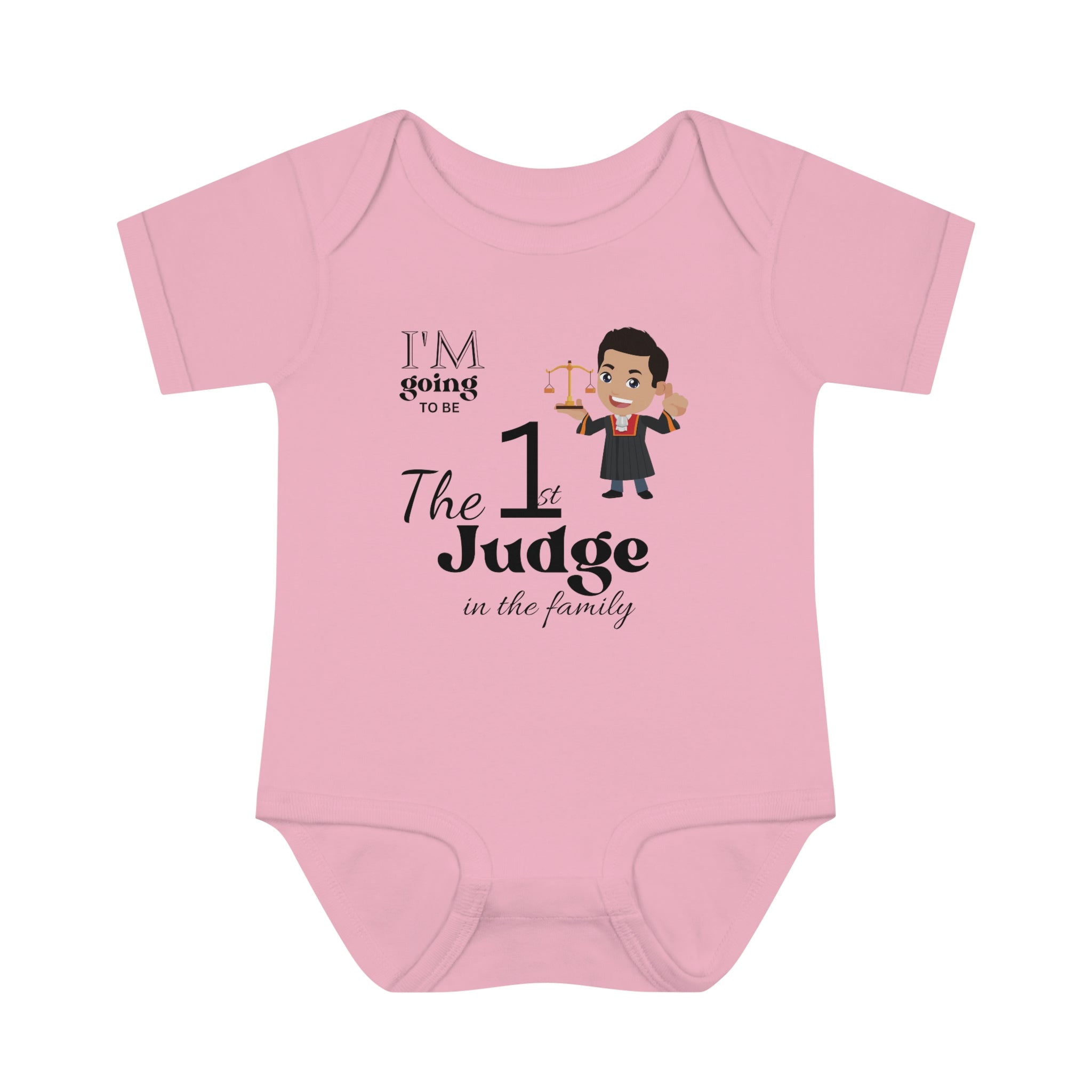 The 1st Judge In The Family Baby Bodysuit