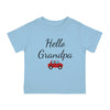 Hello Grandpa Infant Shirt, Baby Tee, Infant Tee