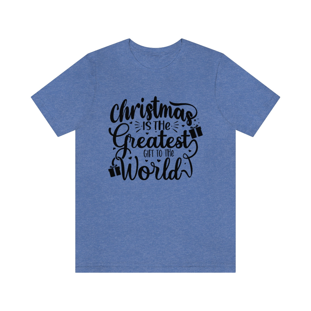 The greatest gift to the world Christmas Tee, Christmas T-shirt, Merry Christmas T-shirt, Unisex T-shirts, Unisex jersey short sleeve tee