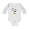 Load image into Gallery viewer, I&#39;m The New King Long Sleeve Baby Bodysuit