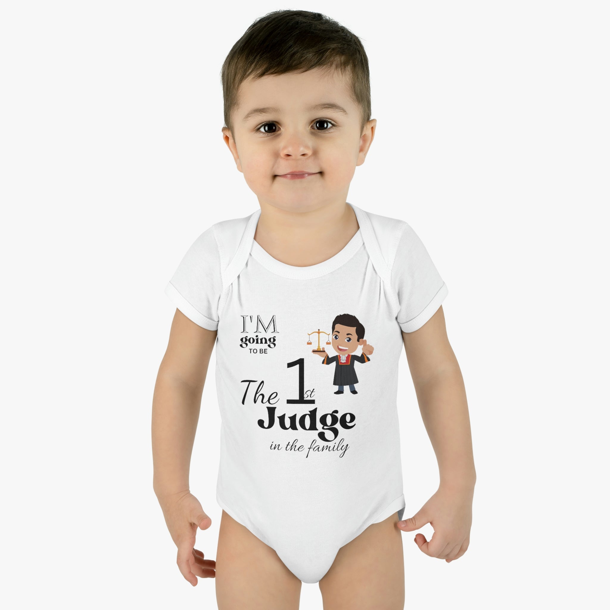 The 1st Judge In The Family Baby Bodysuit