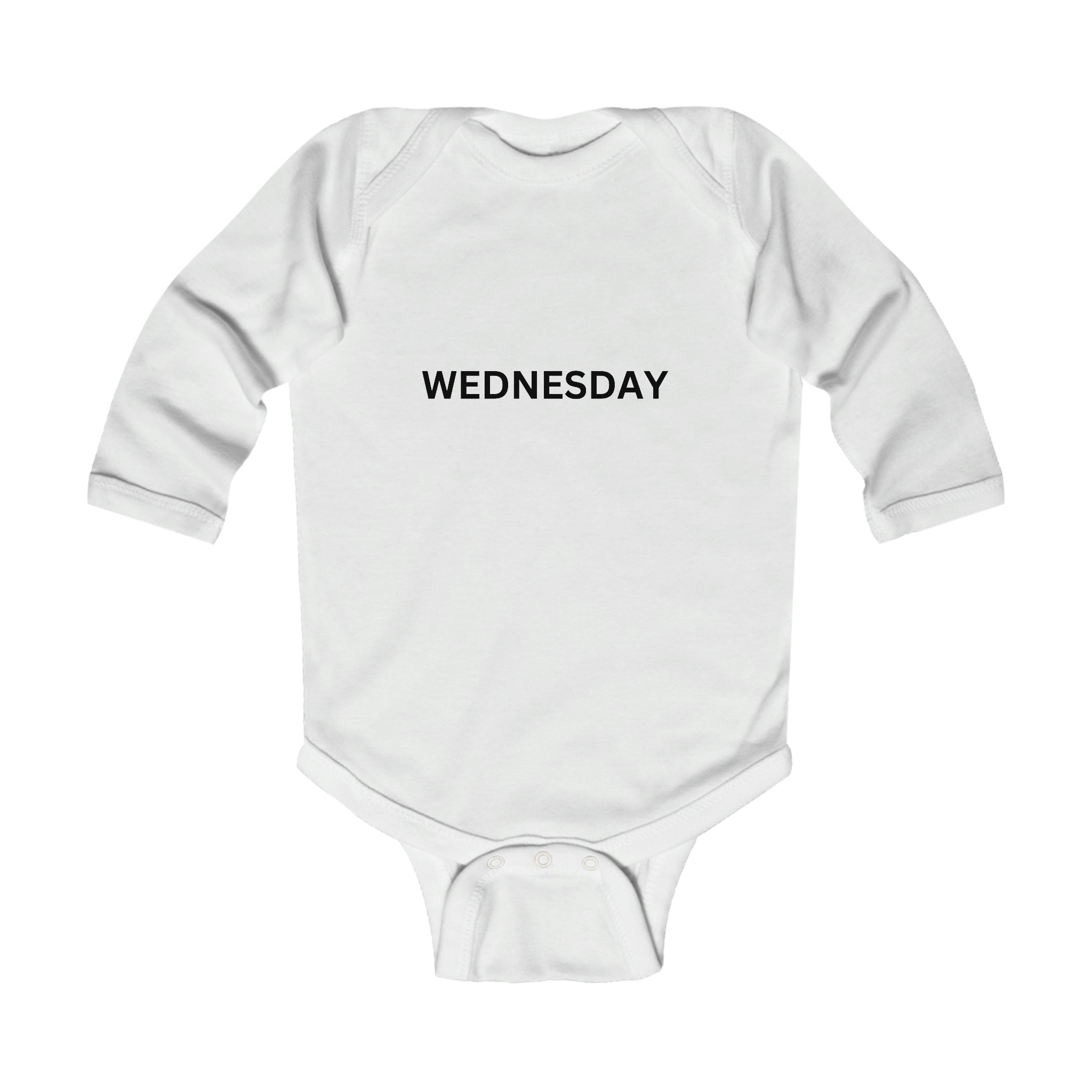 Wednesday Long Sleeve Baby Bodysuit