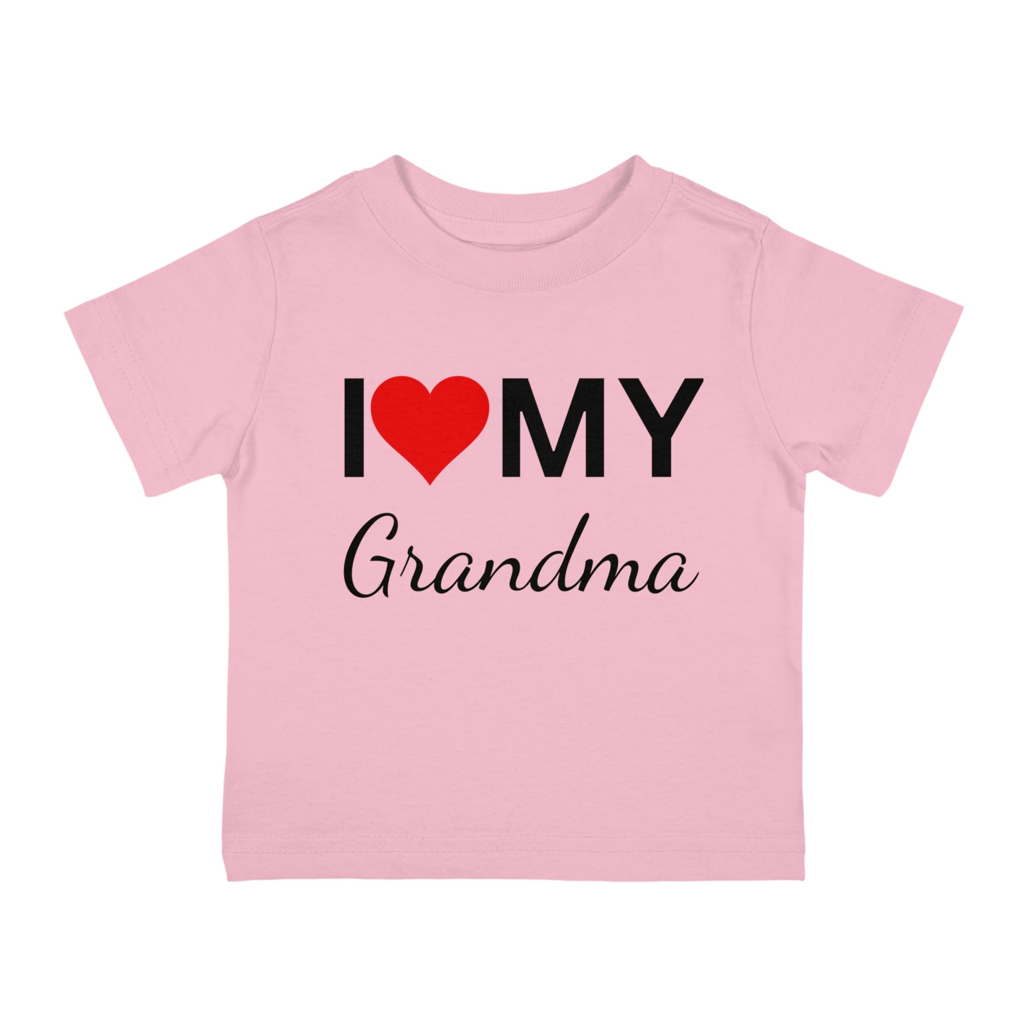 I Love My Grandma Infant Shirt, Baby Tee, Infant Tee