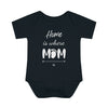 Load image into Gallery viewer, Home Is Where Mom Is Baby Bodysuit