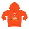 Load image into Gallery viewer, Toddler Pullover Pumpkin Hoodie