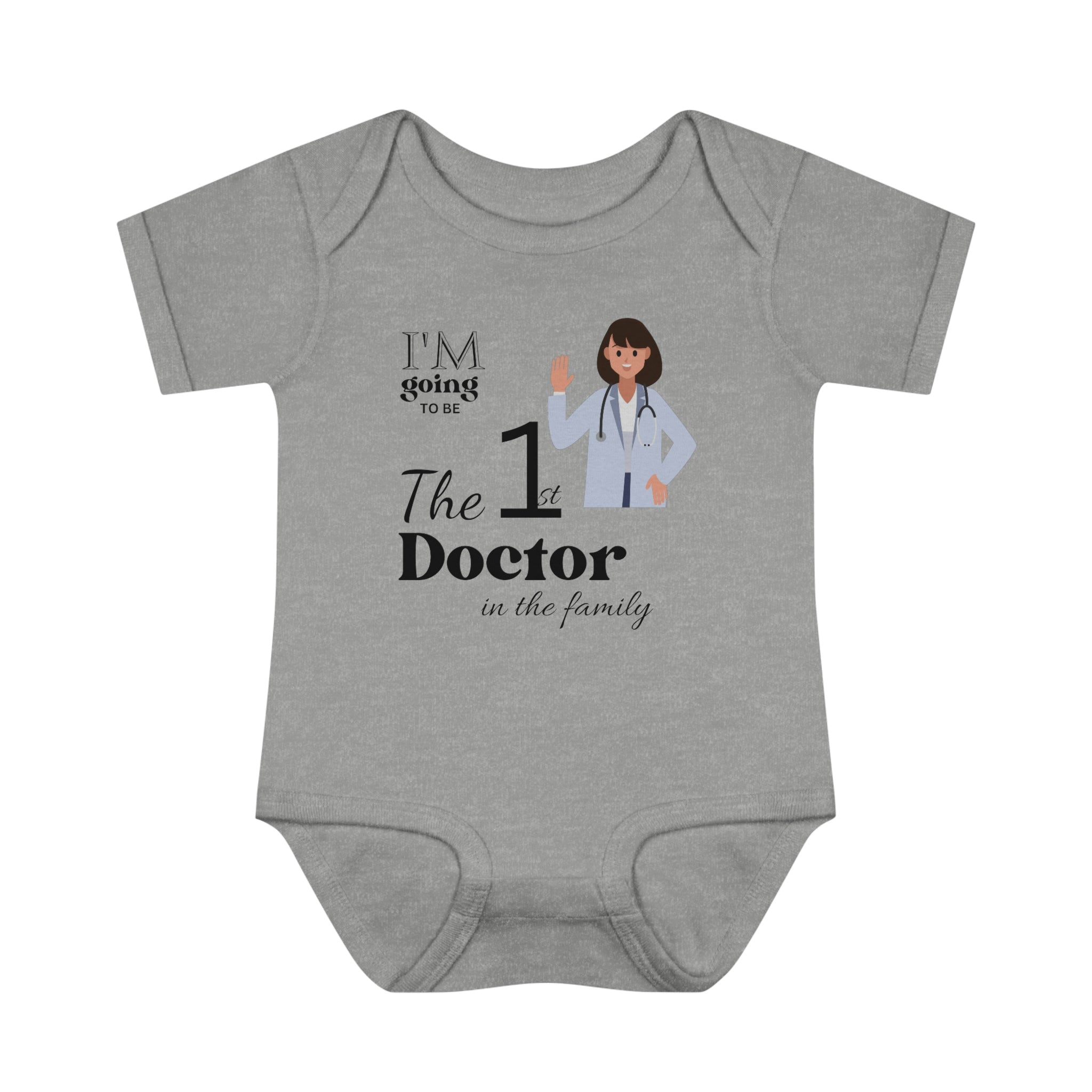 The 1st Doctor in the family Baby Bodysuit