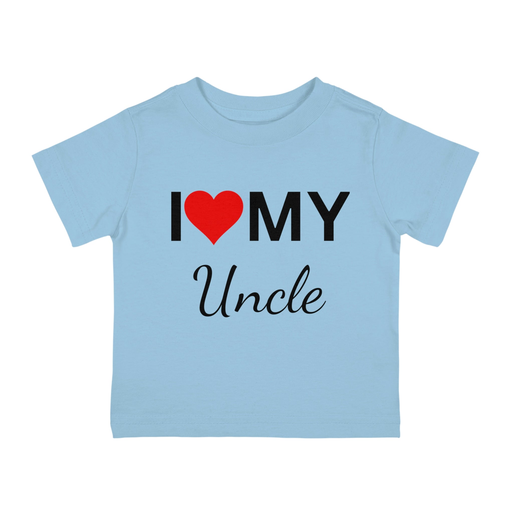I Love My Uncle Infant Shirt, Baby Tee, Infant Tee