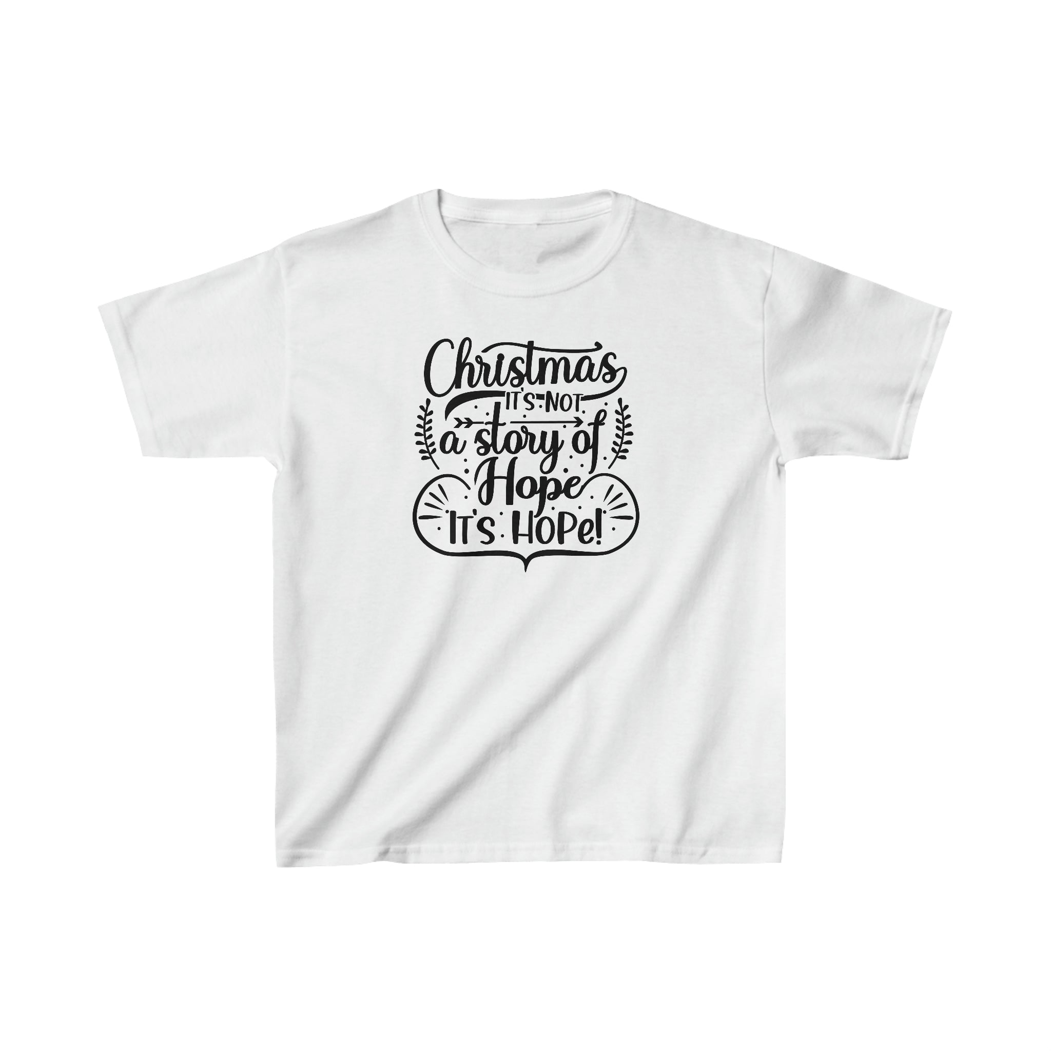 Christmas is Hope Kids Christmas Tee, Kids Christmas T-shirt, Merry Christmas Kids T-shirt, Unisex Kids T-shirts, Unisex jersey short sleeve kids tee