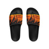 Sunset Palm Trees Slide Sandals