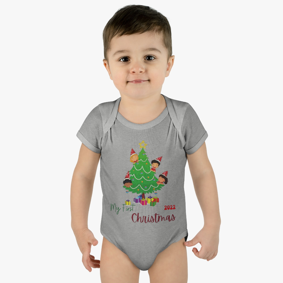 My first Christmas Christmas Tree, Baby Bodysuit, Infant Bodysuit, Christmas Baby Bodysuit