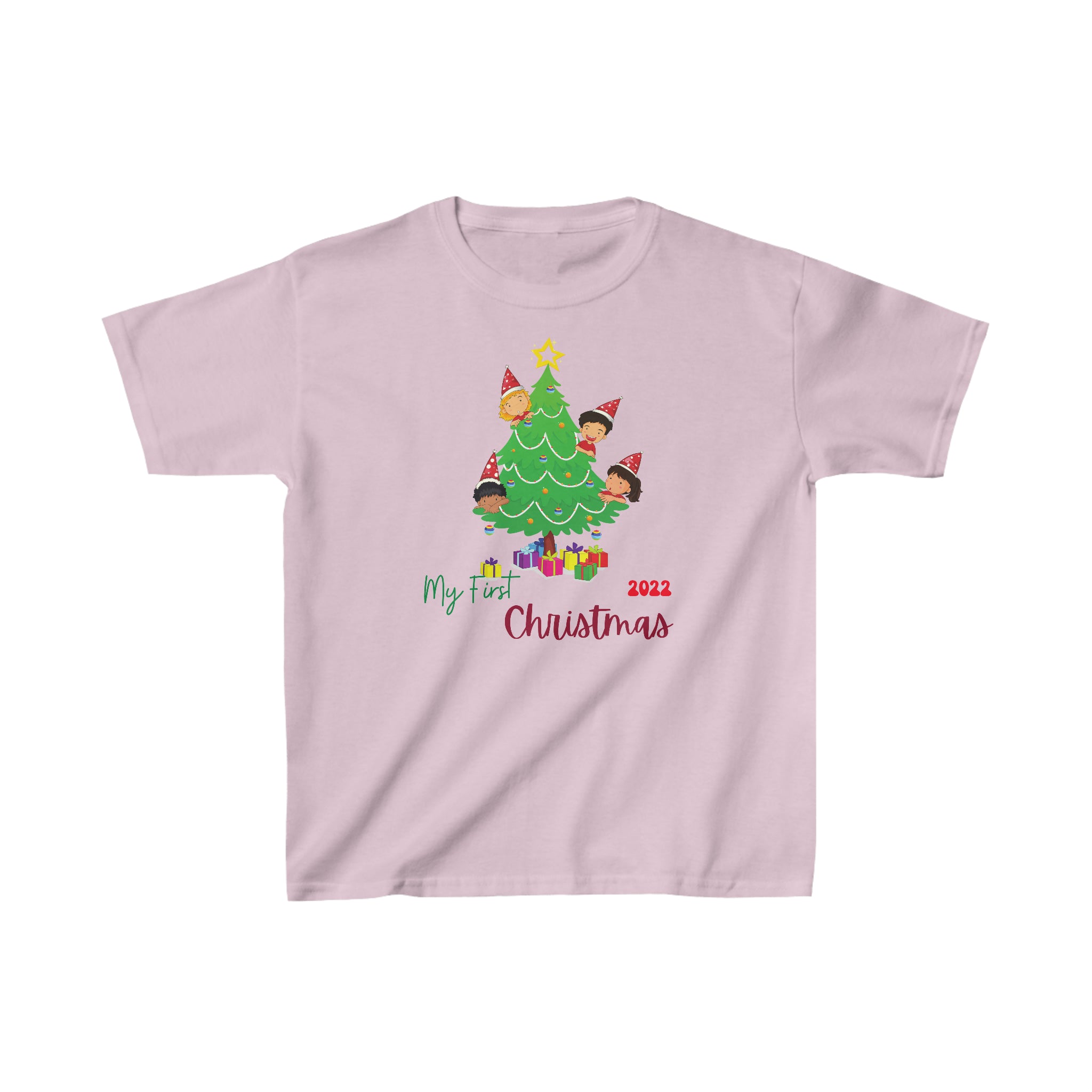 My first Christmas Tree Kids Christmas Tee, Kids Christmas T-shirt, Merry Christmas Kids T-shirt, Unisex Kids T-shirts, Unisex jersey short sleeve kids tee