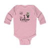 Load image into Gallery viewer, I&#39;m Going To Be The 1st Lawyer In The Family Long Sleeve Baby Bodysuit