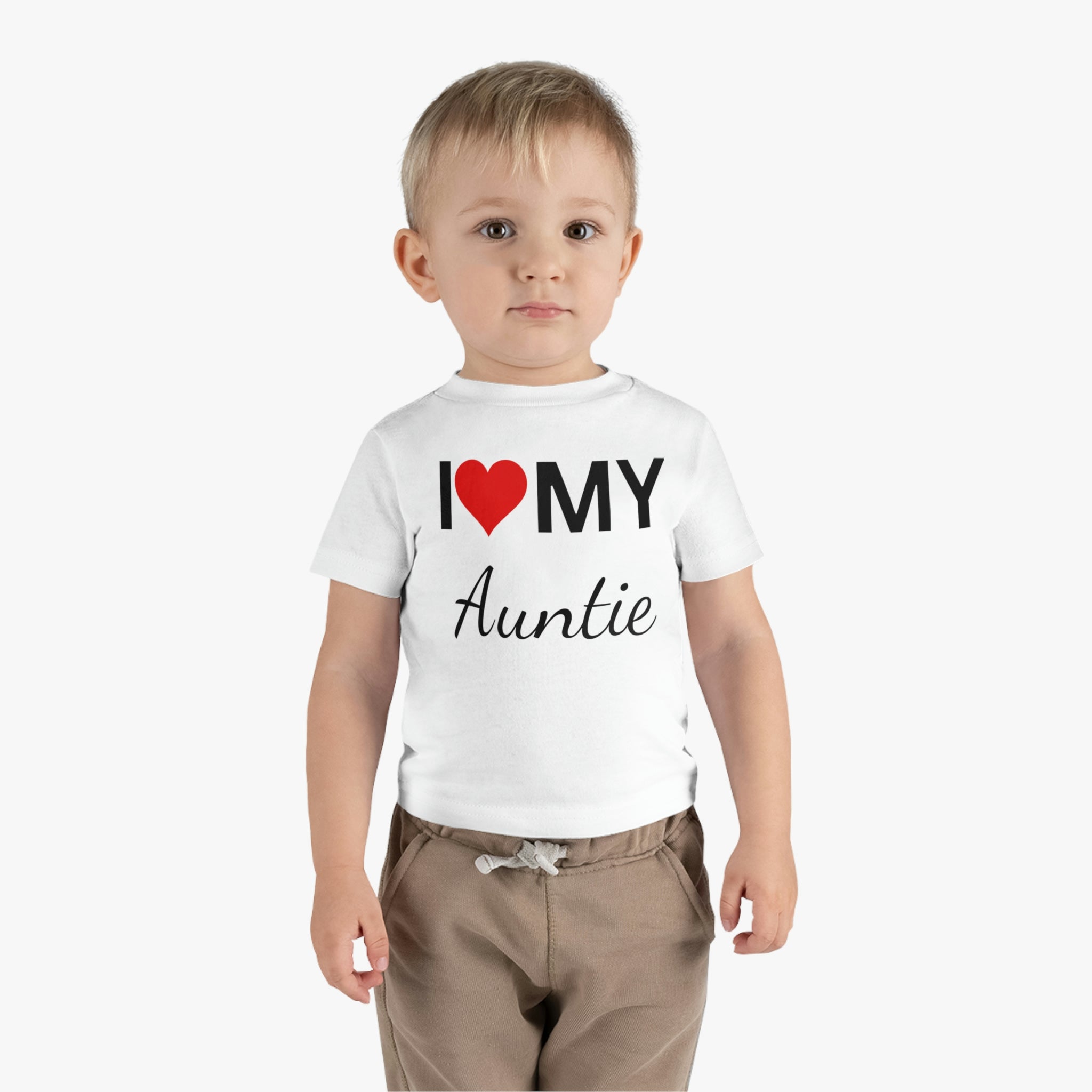 I Love My Auntie Infant Shirt, Baby Tee, Infant Tee
