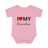 Load image into Gallery viewer, I Love My Grandma Baby Bodysuit