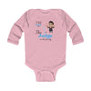 Load image into Gallery viewer, The First Judge In The Family Long Sleeve Baby Bodysuit