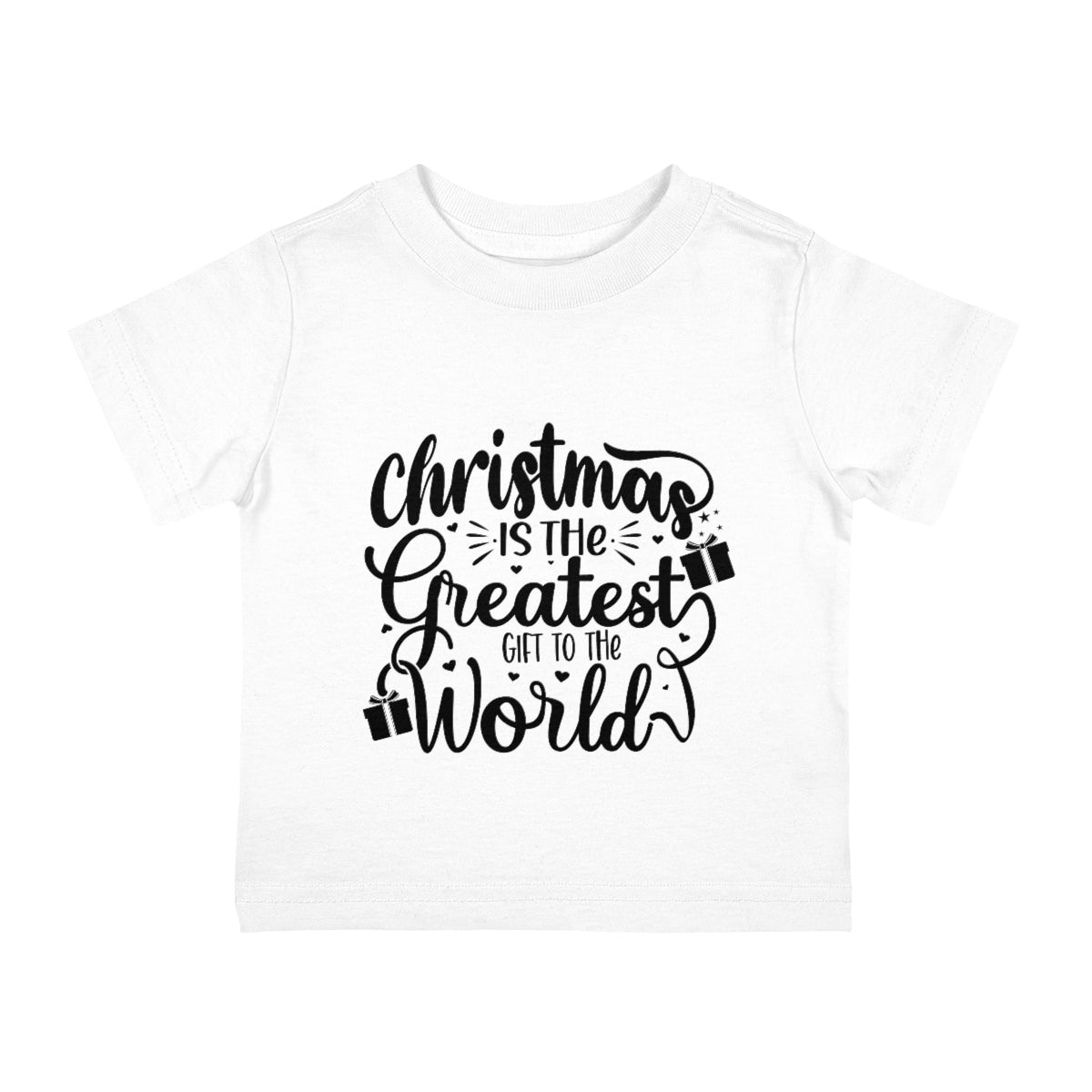 Greatest gift to the world Christmas Tee, Baby Tee, Infant Tee, Christmas Baby Tee