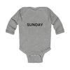 Load image into Gallery viewer, Sunday Long Sleeve Baby Bodysuit
