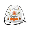 Load image into Gallery viewer, Mama Pumpkin Outdoor Drawstring Bag