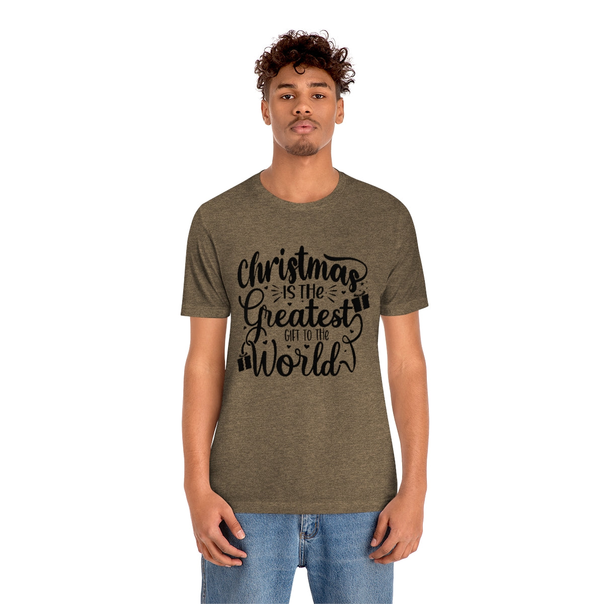 The greatest gift to the world Christmas Tee, Christmas T-shirt, Merry Christmas T-shirt, Unisex T-shirts, Unisex jersey short sleeve tee