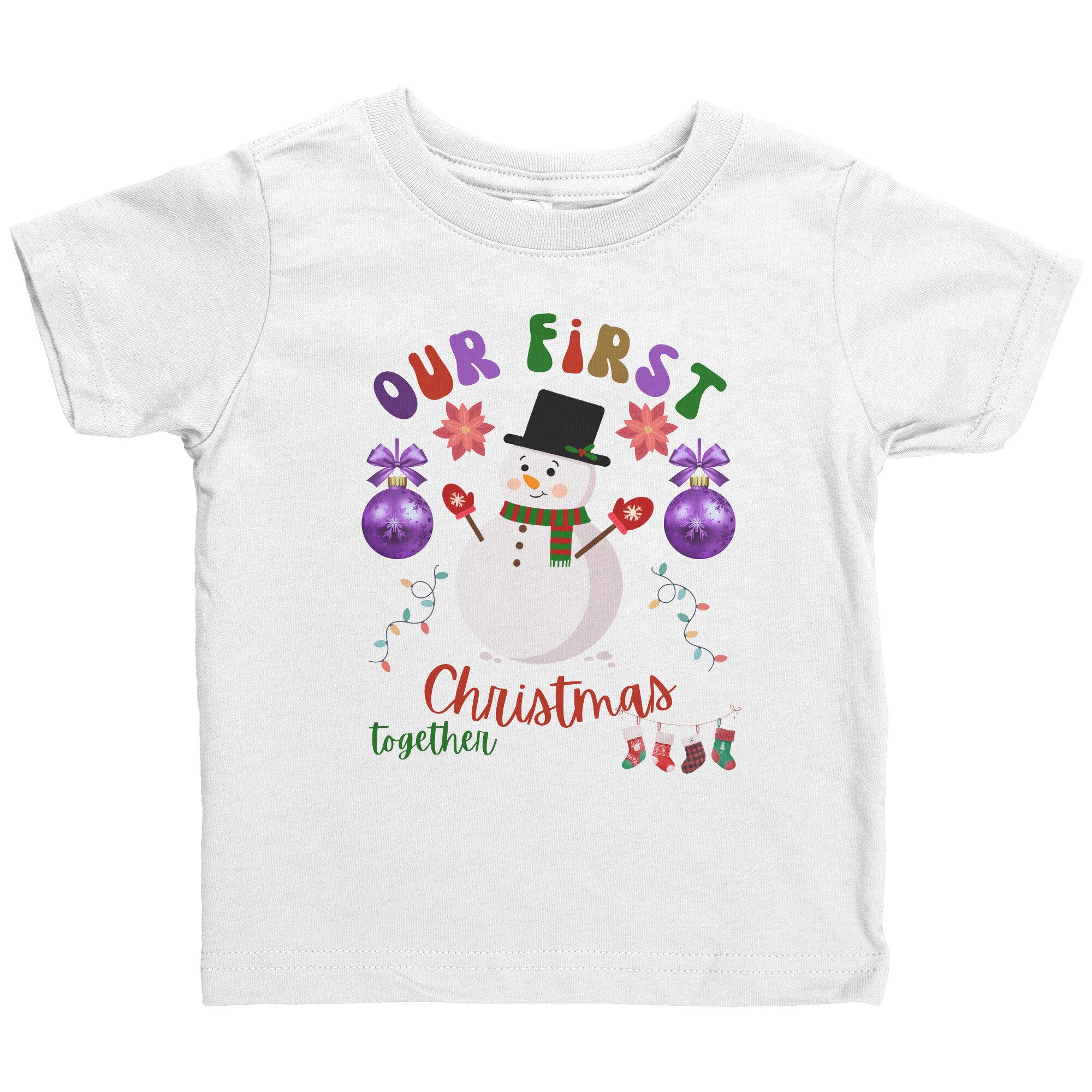 Our First Christmas Together  Infant Shirt