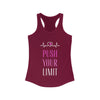 Load image into Gallery viewer, Push Your Limit Racerback Tank Top