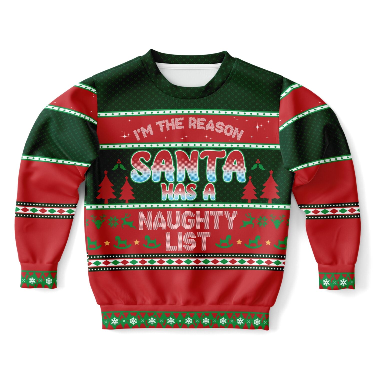 Naughty List Fashion Kids/Youth Sweatshirt