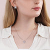 Load image into Gallery viewer, Love Knot Earring &amp; Necklace Set