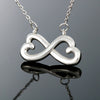 Load image into Gallery viewer, To My Army Wife Infinity Heart Necklace