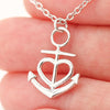 Load image into Gallery viewer, To My Wife Anchor Necklace