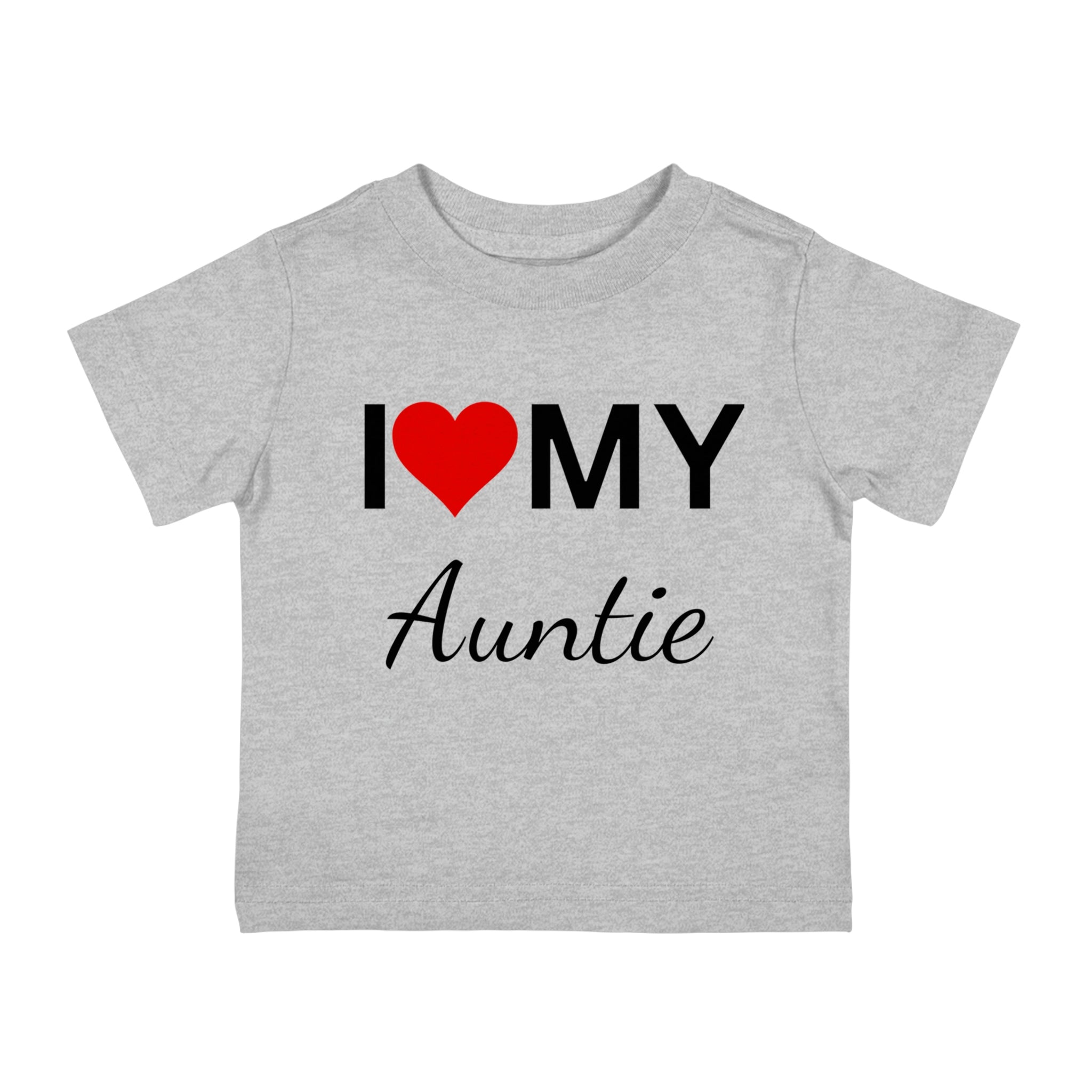I Love My Auntie Infant Shirt, Baby Tee, Infant Tee