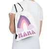Load image into Gallery viewer, Rainbow Mama Colorful Outdoor Drawstring Bag
