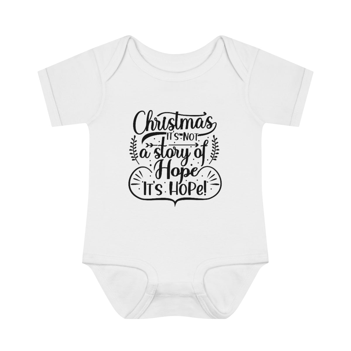 Christmas is Hope Baby Bodysuit, Merry Christmas, Christmas Baby Bodysuit, Infant Bodysuit, Merry Christmas Baby Bodysuit