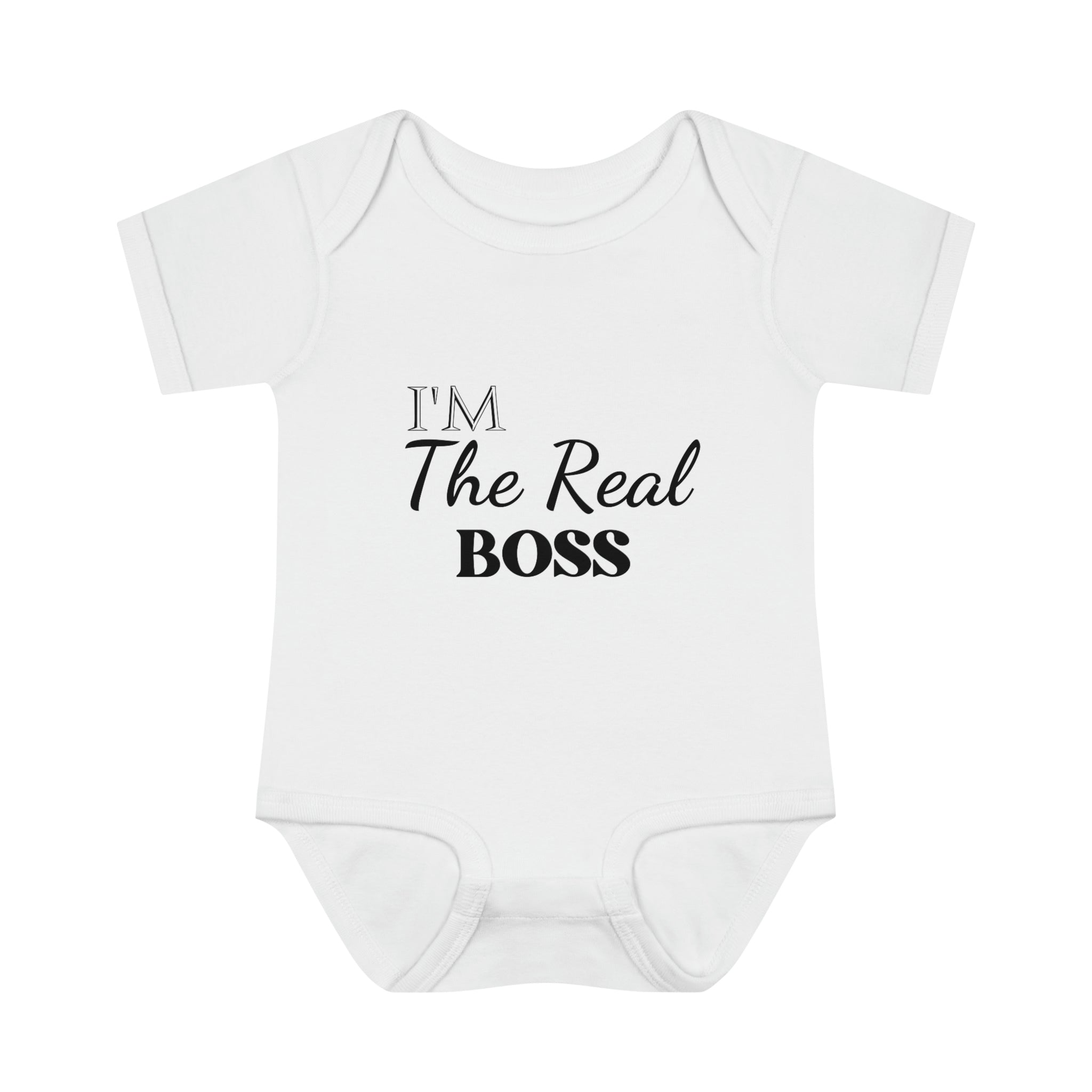 I'm The Real Boss Baby Bodysuit