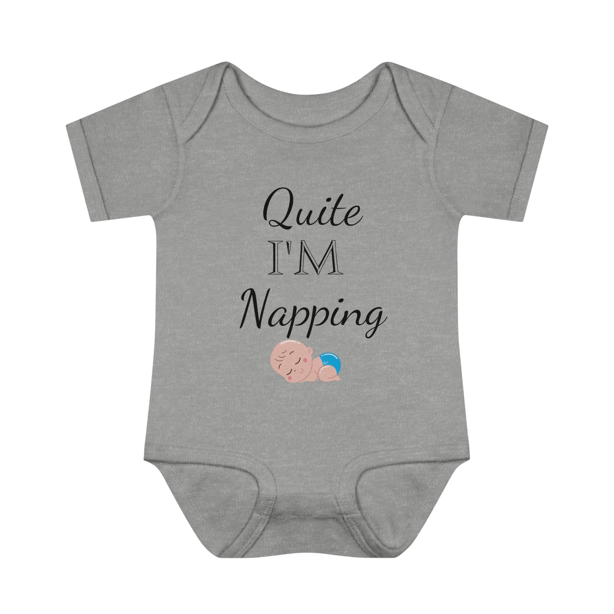 Quite I' am Napping Baby Bodysuit