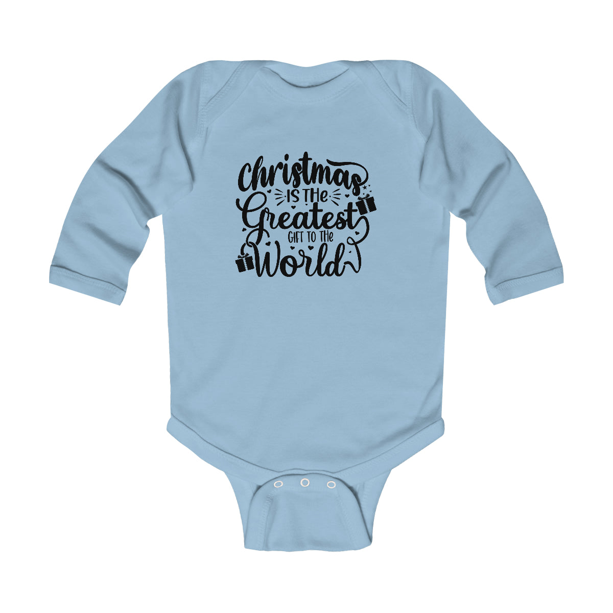 The greatest gift to the world Long Sleeve Baby Bodysuit, Christmas Long Sleeve Baby Bodysuit, Merry Christmas, Christmas Long Sleeve Baby Bodysuit, Infant  Long Sleeve Bodysuit, Merry Christmas Long Sleeve Baby Bodysuit