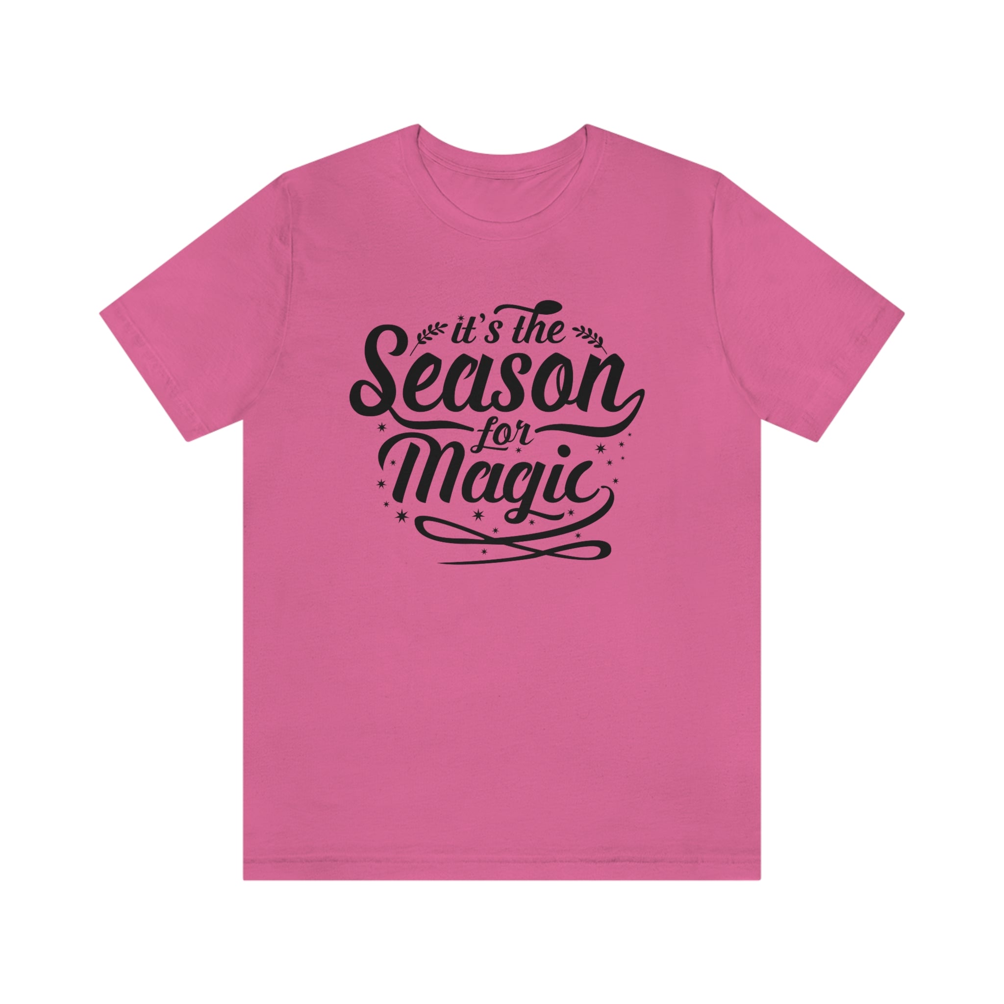 It's the season for magic Women Christmas Tee, Christmas T-shirt, Merry Christmas T-shirt, Unisex T-shirts, Unisex jersey short sleeve tee