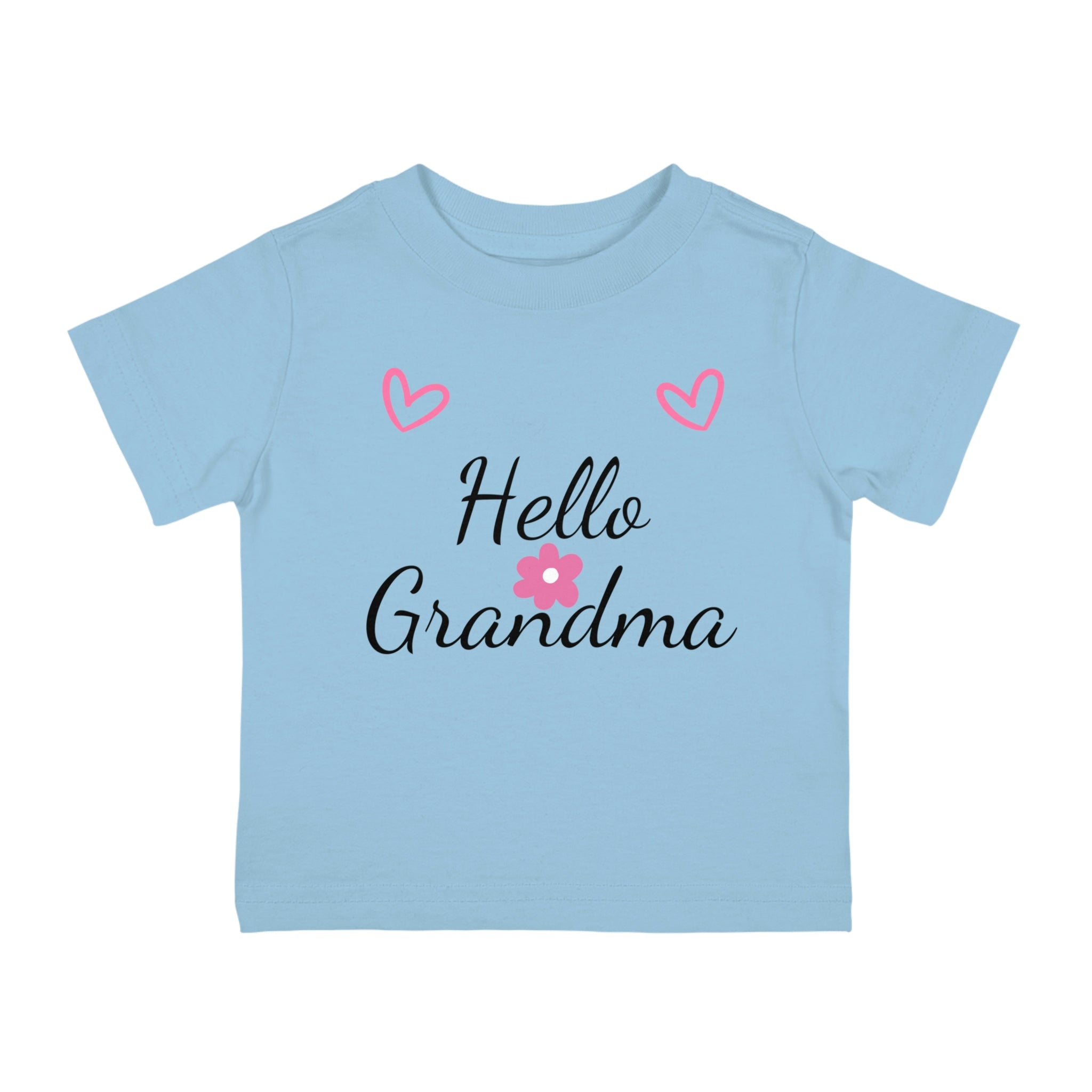 Hello Grandma Infant Shirt, Baby Tee, Infant Tee