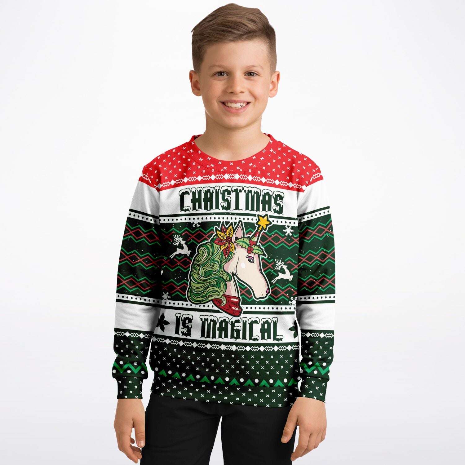 Christmas Fashion Kids/Youth Sweatshirt