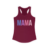 Load image into Gallery viewer, Mama Colorful Design Racerback Tank Top