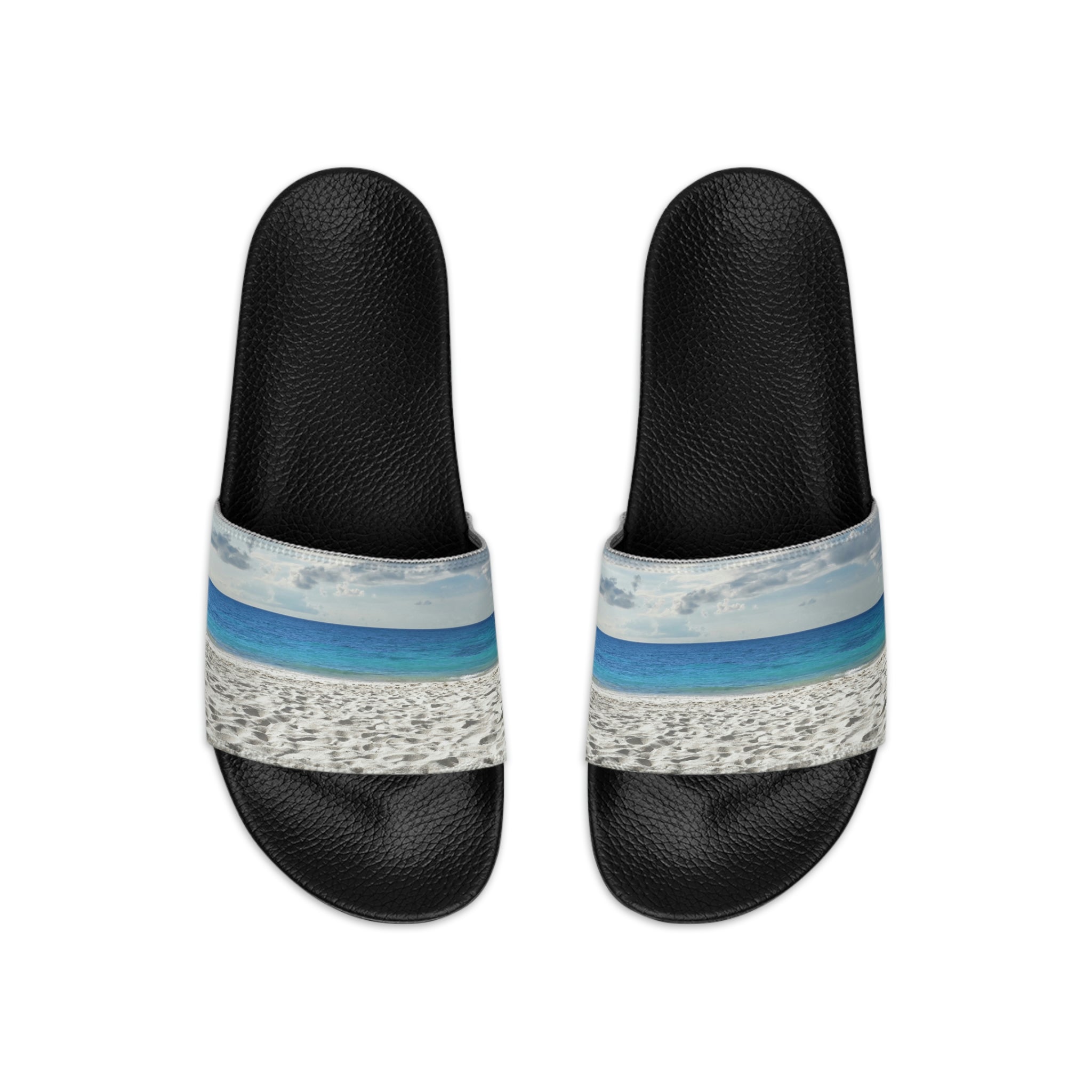 White Sand Beach Slide Sandals