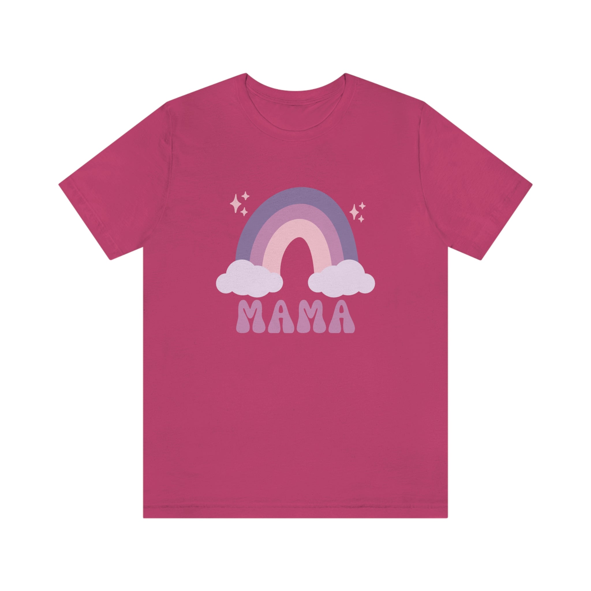 Rainbow Mama Colorful Design Women T-Shirt