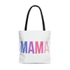Load image into Gallery viewer, Mama Colorful Design Tote Bag