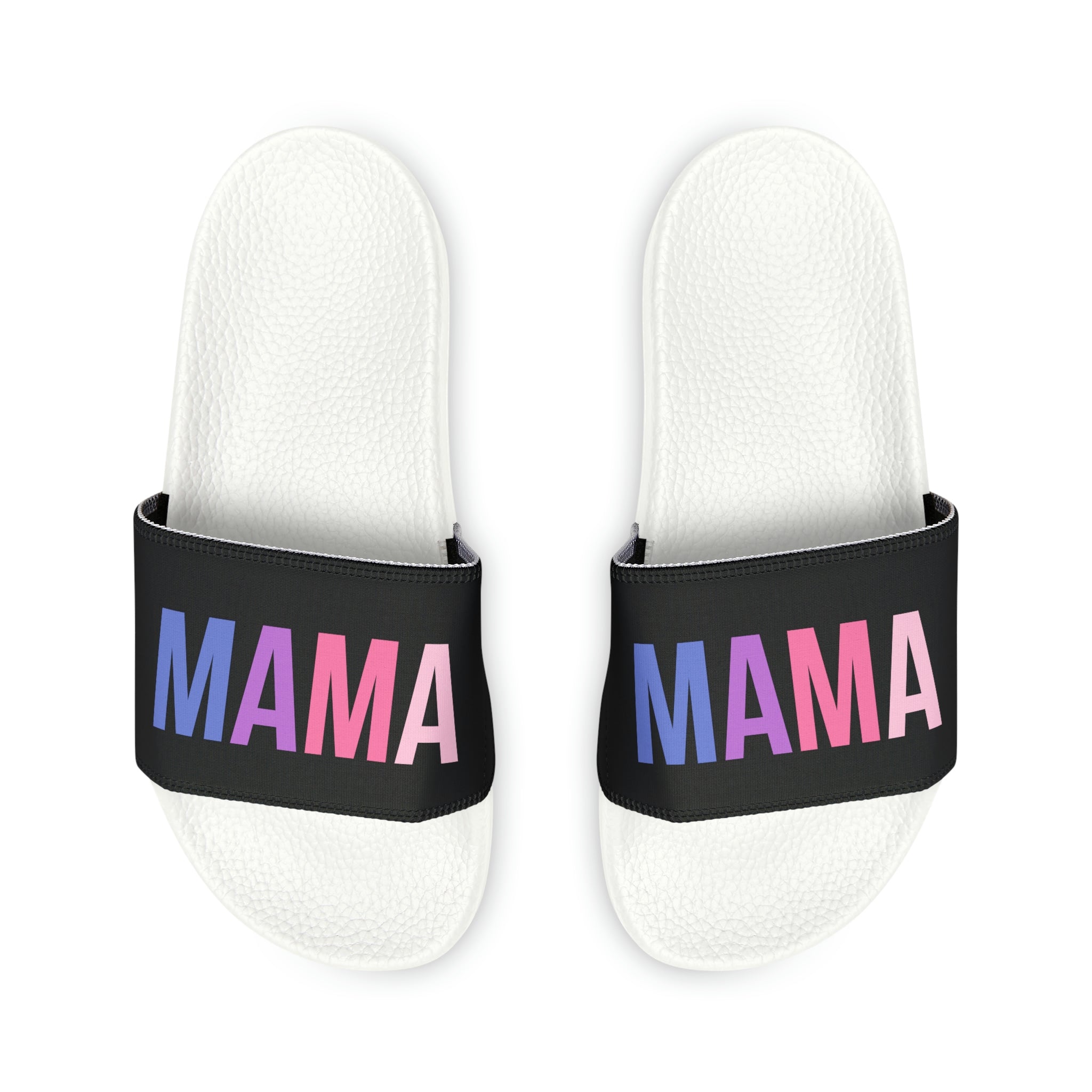 Mama Colorful Design Slide Sandals