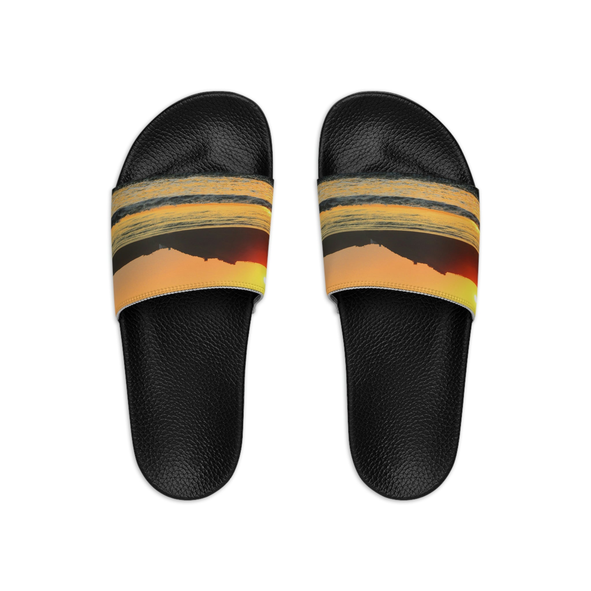 Beautiful Sunset Slide Sandals