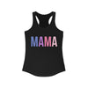 Load image into Gallery viewer, Mama Colorful Design Racerback Tank Top