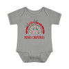 Load image into Gallery viewer, Christmas Bow  Merry Christmas, Baby Bodysuit, Infant Bodysuit, Christmas Baby Bodysuit