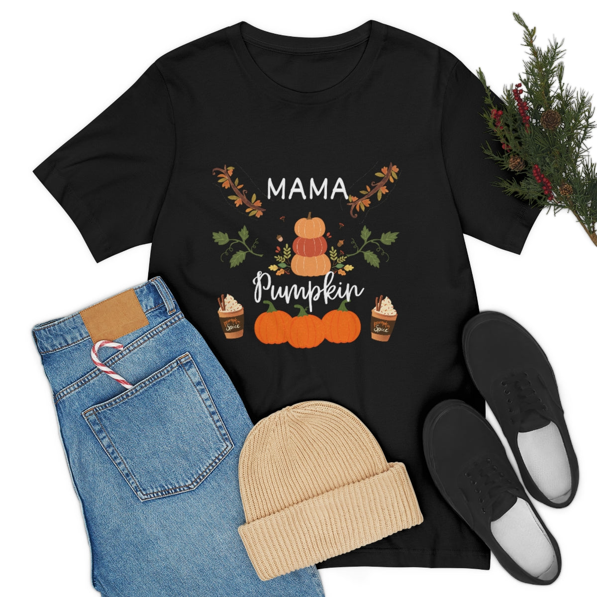 Mama Pumpkin Women T-Shirt