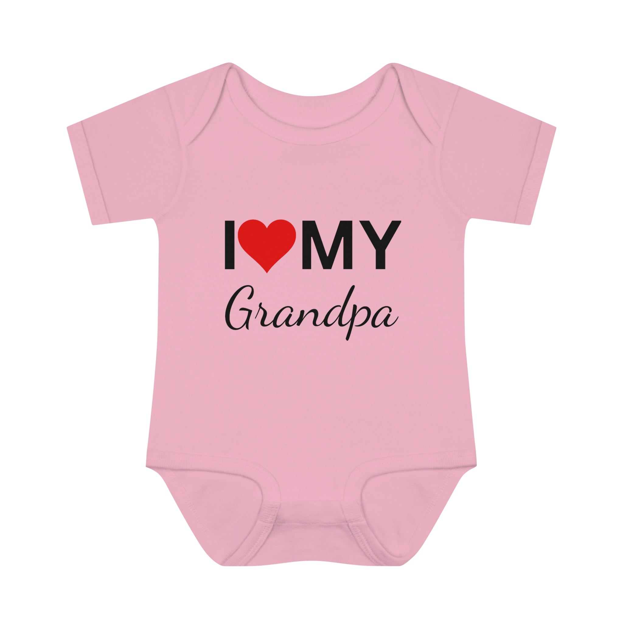 I Love My Grandpa Baby Bodysuit