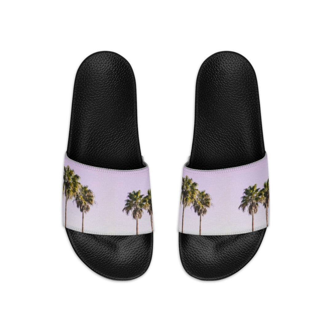 Palm Trees Slide Sandals