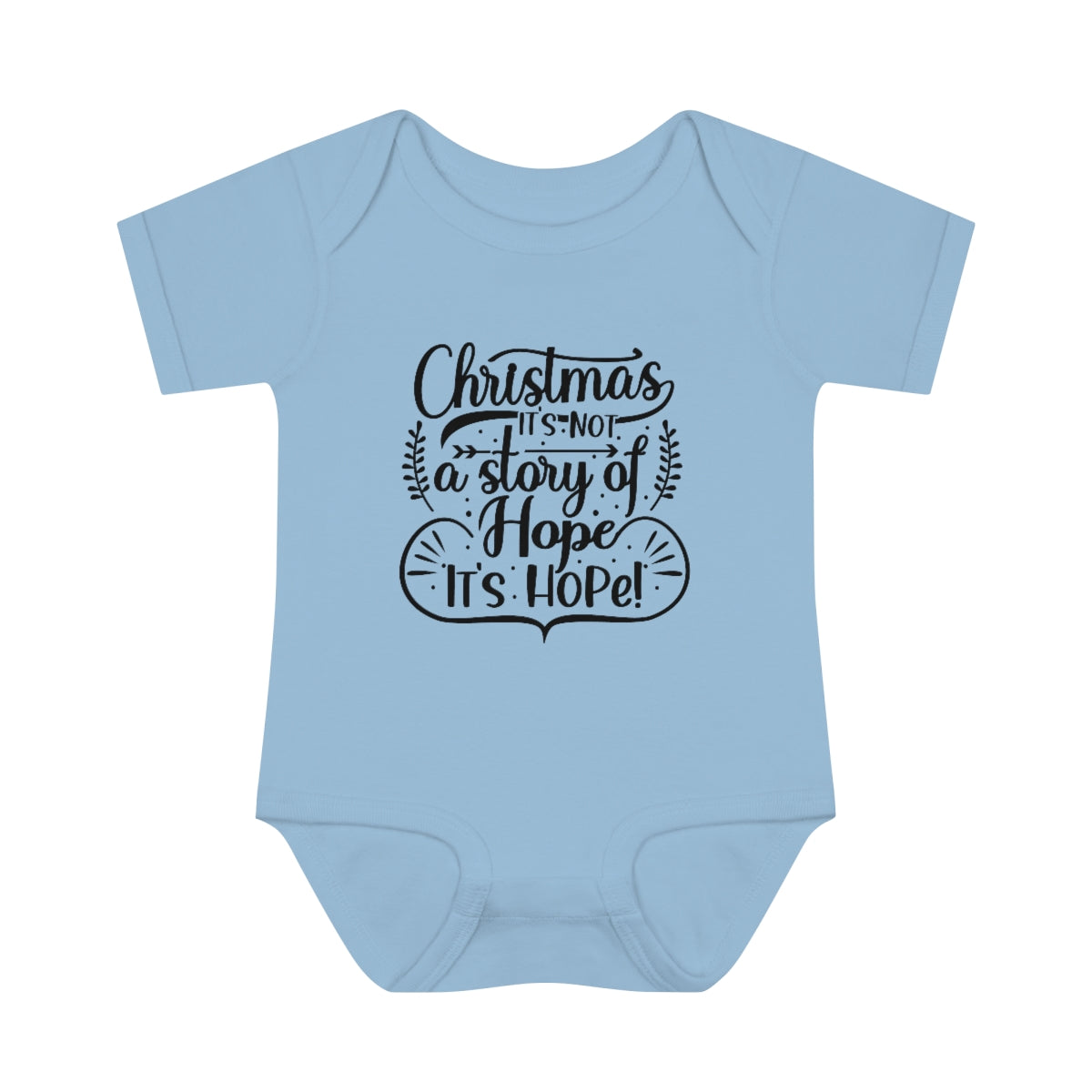 Christmas is Hope Baby Bodysuit, Merry Christmas, Christmas Baby Bodysuit, Infant Bodysuit, Merry Christmas Baby Bodysuit